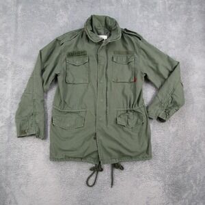 Rothco Mens Military Field Jacket Olive Green Cotton Utility Coat RN 37572